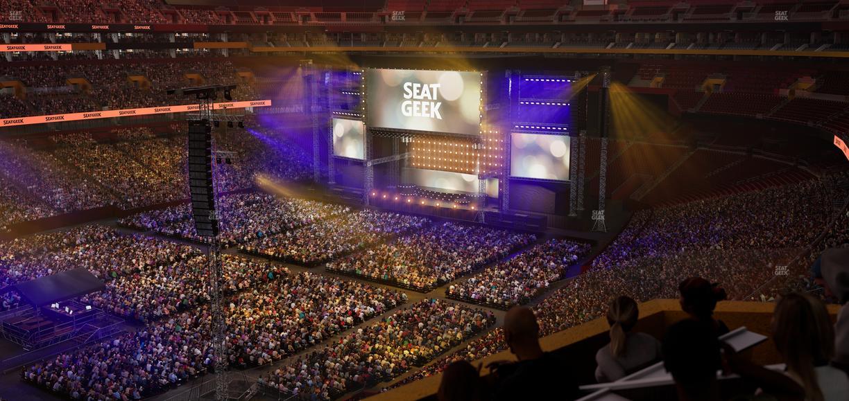 Northwest Stadium - Section Theater Box 3 Seat View