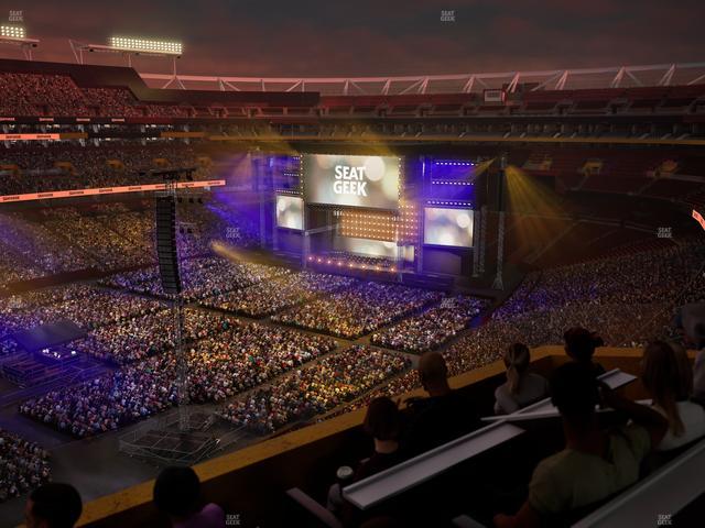 Northwest Stadium - Section Theater Box 3 Seat View Northwest Stadium - Section Theater Box 3 Seat View