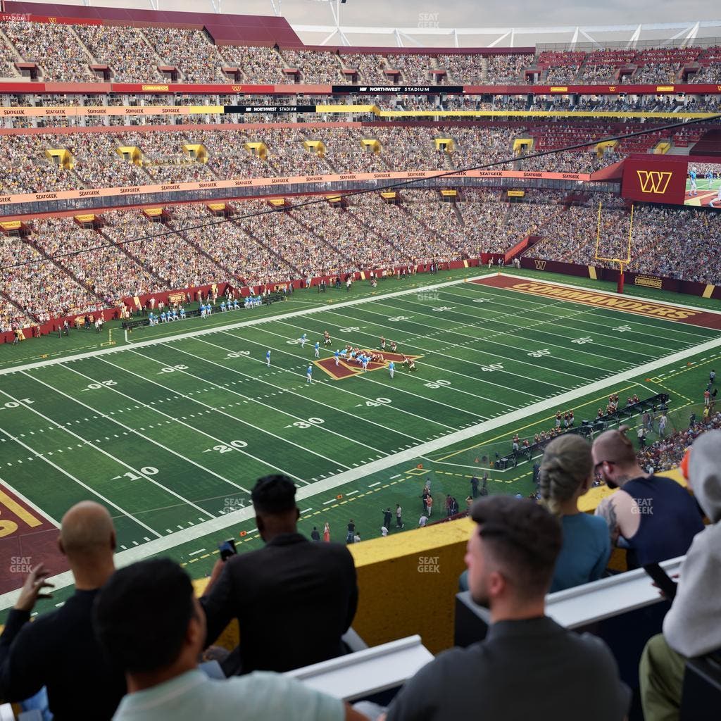 Northwest Stadium - Section Theater Box 3 Seat View