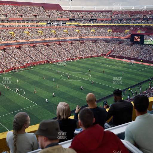 Northwest Stadium - Section Theater Box 4 Seat View