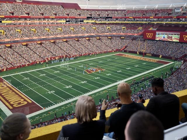 Northwest Stadium - Section Theater Box 4 Seat View