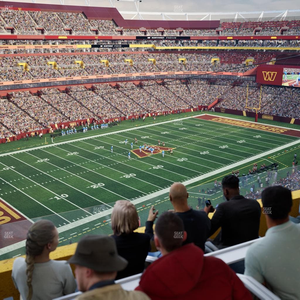 Northwest Stadium - Section Theater Box 4 Seat View