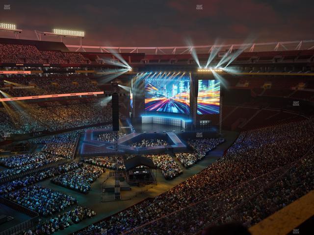 Northwest Stadium - Section Theater Box 5 Seat View