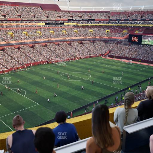 Northwest Stadium - Section Theater Box 5 Seat View