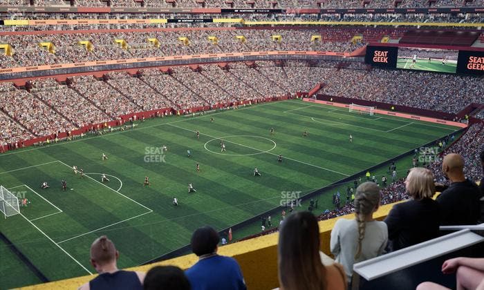 Northwest Stadium - Section Theater Box 5 Seat View