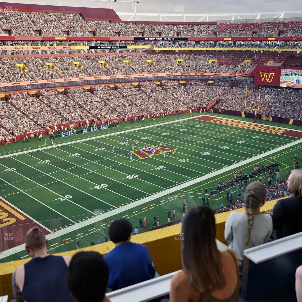 Northwest Stadium - Section Theater Box 5 Seat View