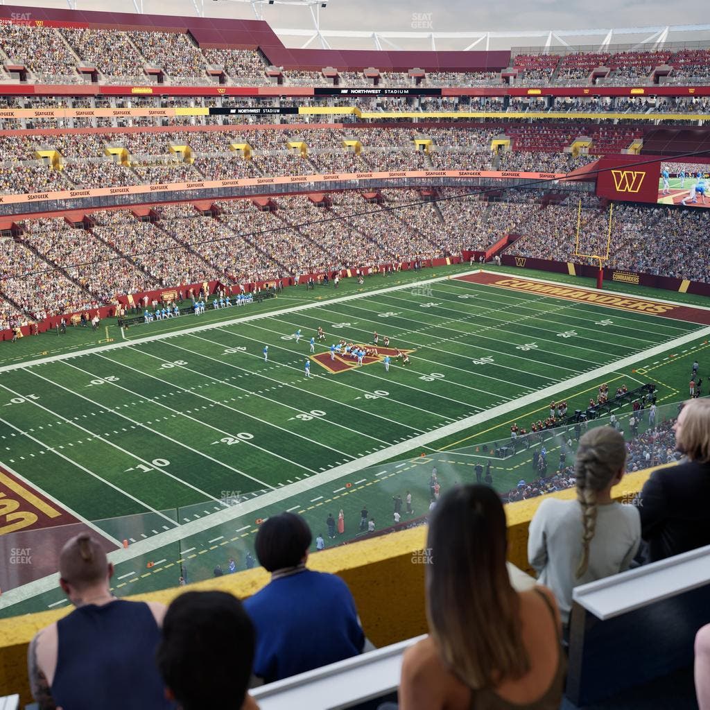 Northwest Stadium - Section Theater Box 5 Seat View