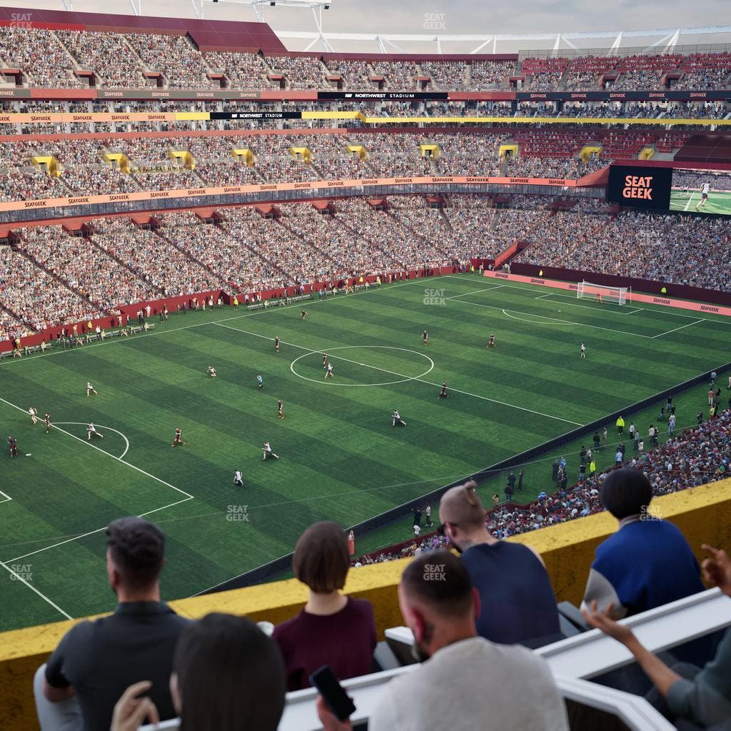 Northwest Stadium - Section Theater Box 6 Seat View