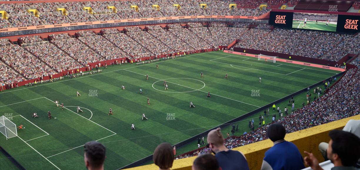 Northwest Stadium - Section Theater Box 6 Seat View