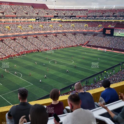 Northwest Stadium - Section Theater Box 6 Seat View