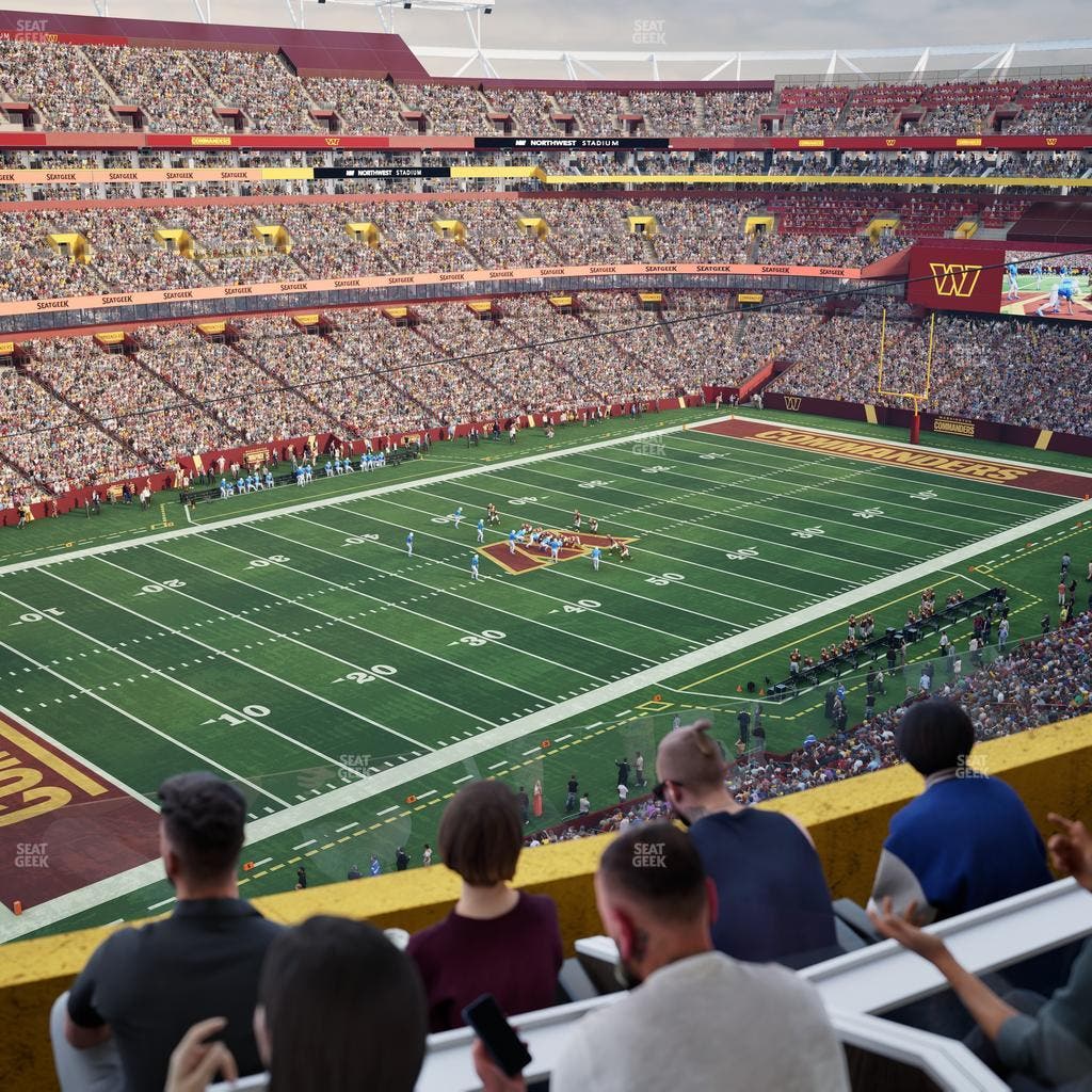 Northwest Stadium - Section Theater Box 6 Seat View