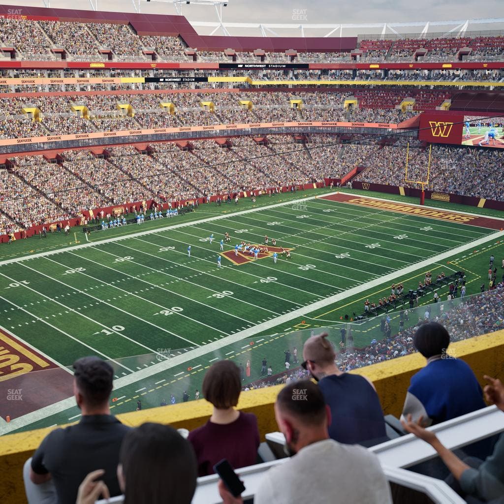 Northwest Stadium - Section Theater Box 6 Seat View