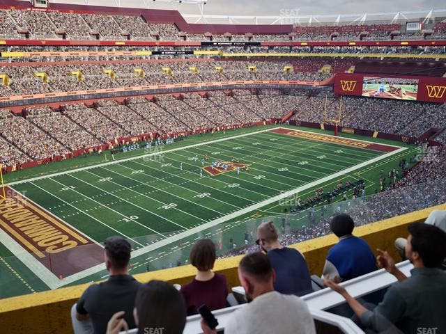 Northwest Stadium - Section Theater Box 6 Seat View