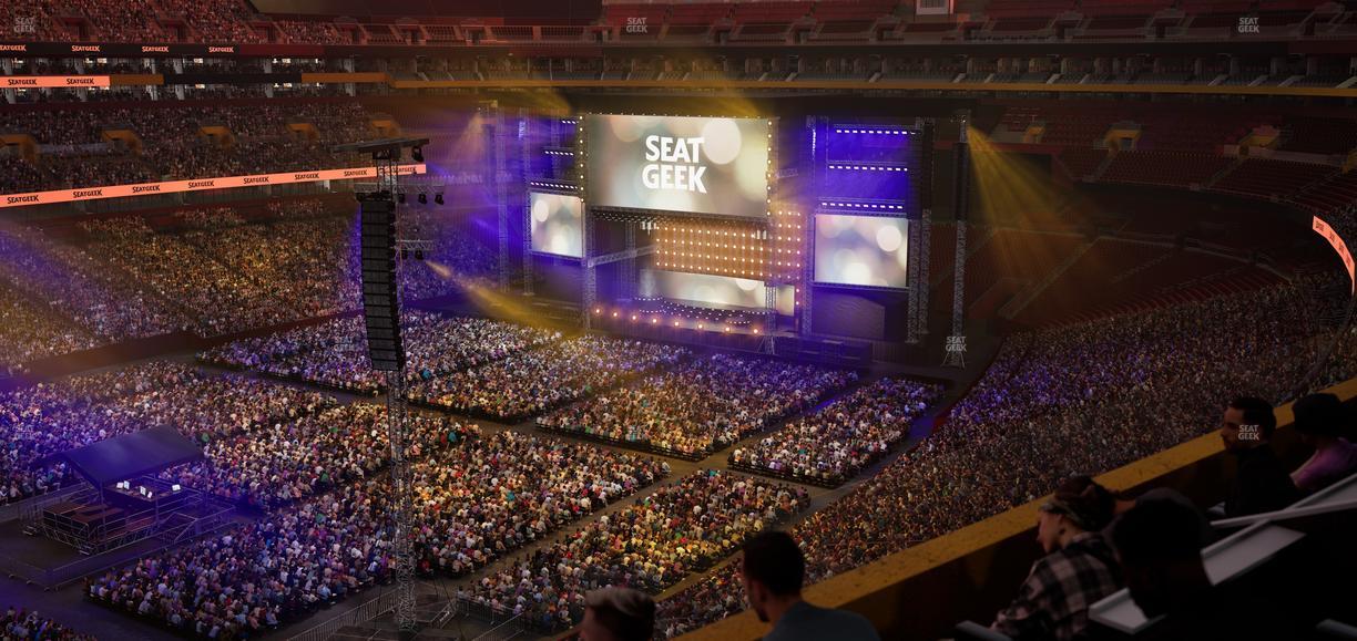 Northwest Stadium - Section Theater Box 6 Seat View