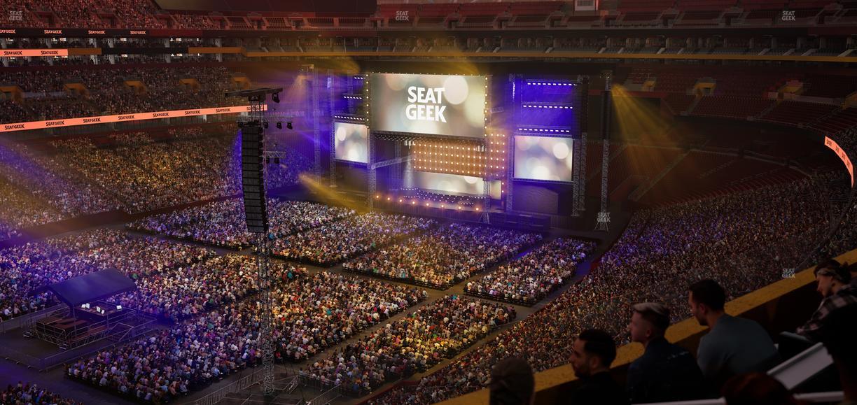 Northwest Stadium - Section Theater Box 7 Seat View