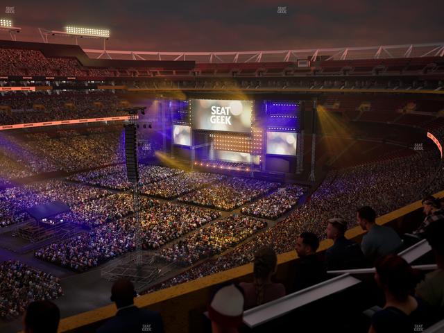 Northwest Stadium - Section Theater Box 7 Seat View Northwest Stadium - Section Theater Box 7 Seat View