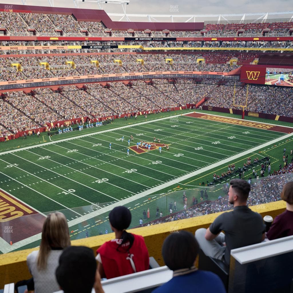 Northwest Stadium - Section Theater Box 7 Seat View