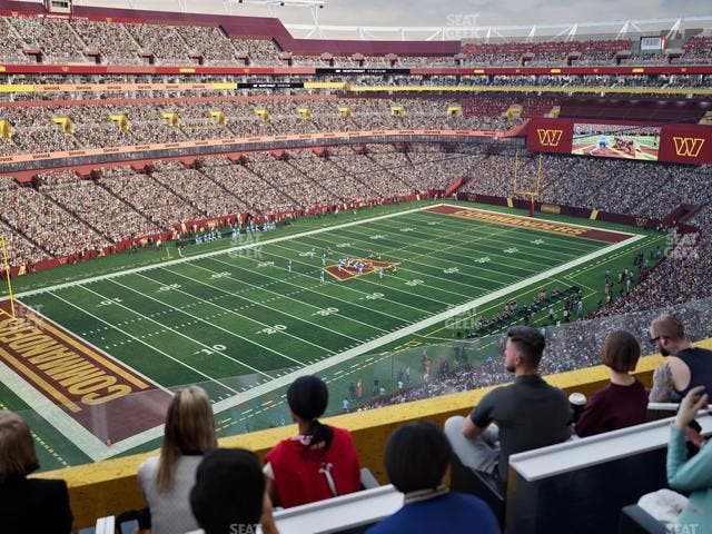 Northwest Stadium - Section Theater Box 7 Seat View
