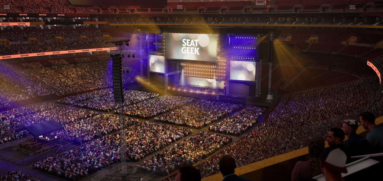 Northwest Stadium - Section Theater Box 8 Seat View
