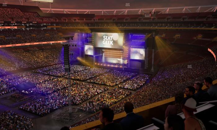 Northwest Stadium - Section Theater Box 8 Seat View