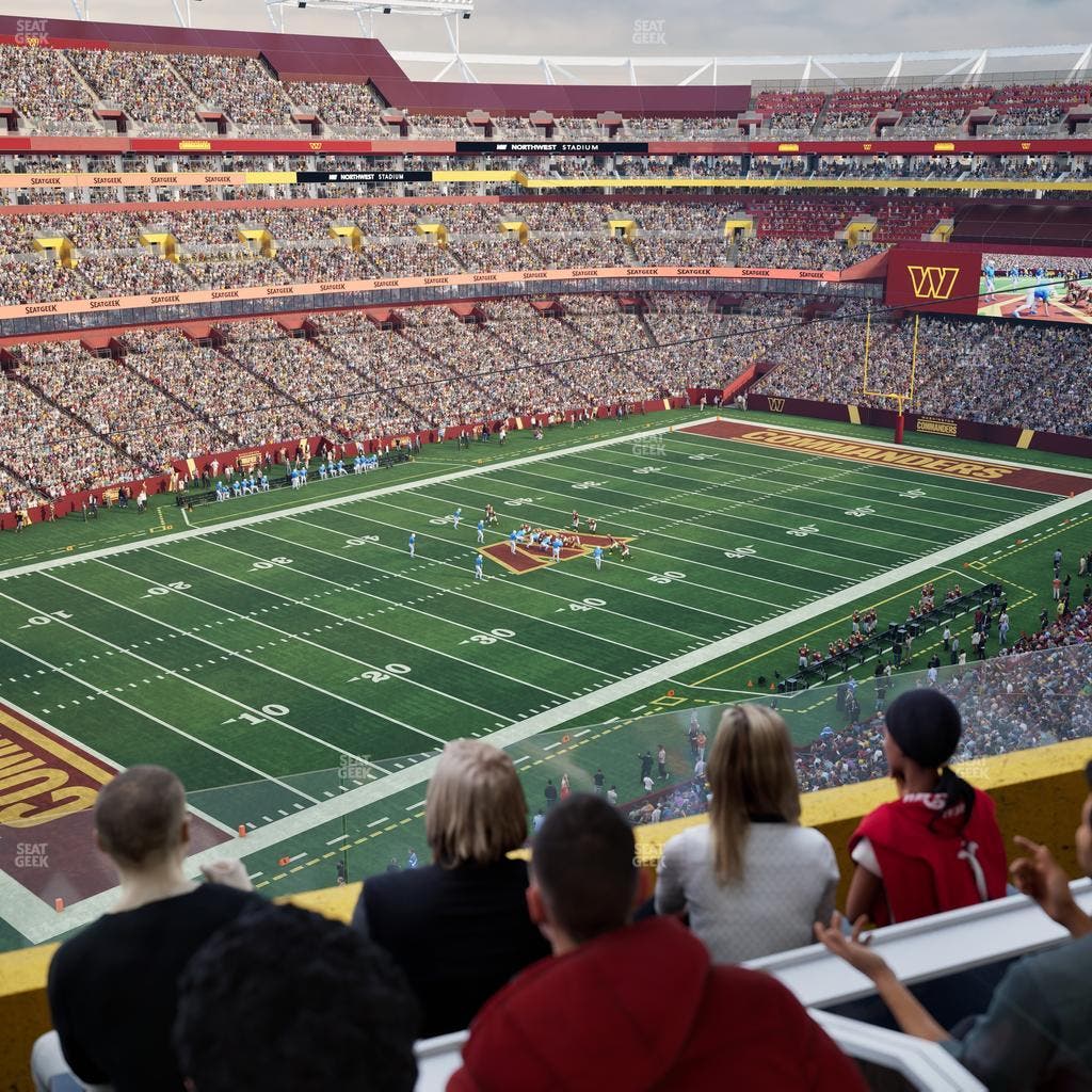 Northwest Stadium - Section Theater Box 8 Seat View