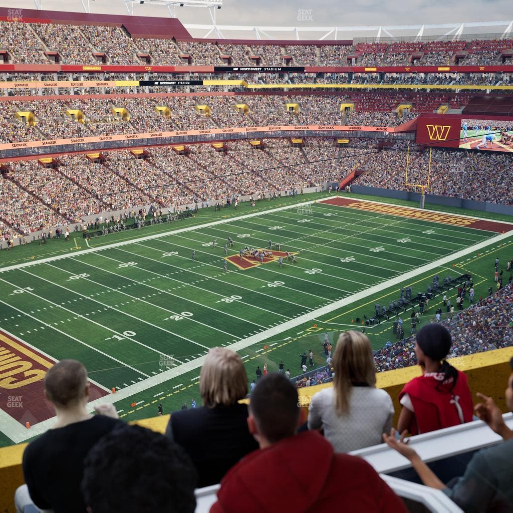 Northwest Stadium - Section Theater Box 8 Seat View