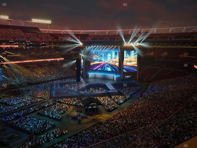 Northwest Stadium - Section Theater Box 8 Seat View