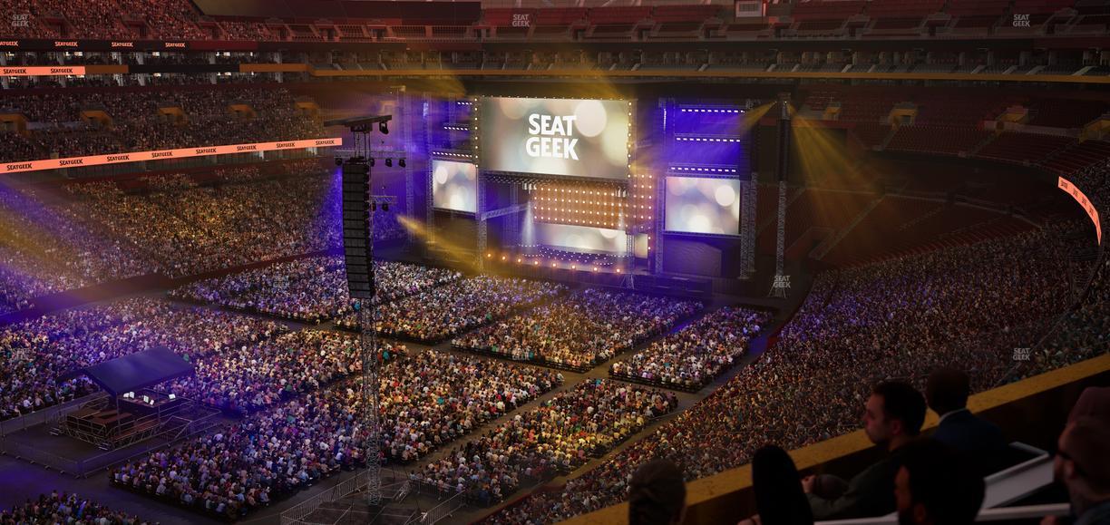 Northwest Stadium - Section Theater Box 9 Seat View