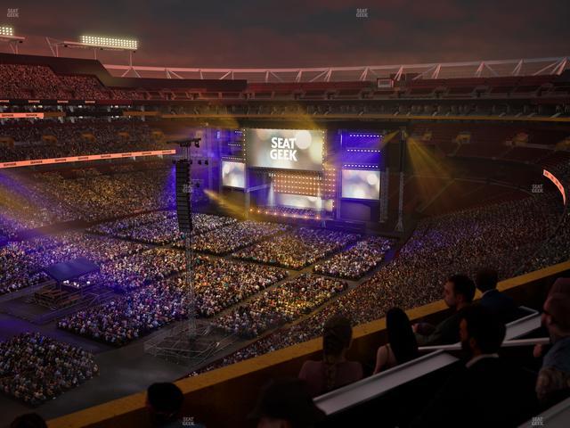 Northwest Stadium - Section Theater Box 9 Seat View Northwest Stadium - Section Theater Box 9 Seat View