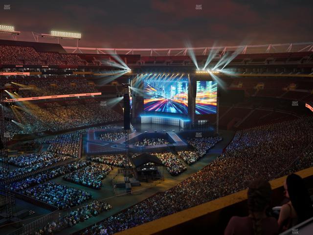 Northwest Stadium - Section Theater Box 9 Seat View