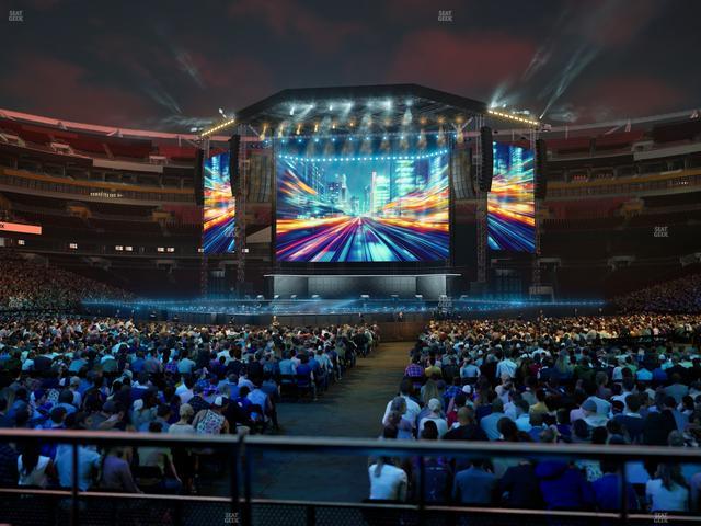 Northwest Stadium - Section Vip Tables Seat View