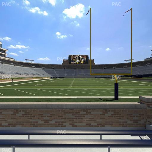 Notre Dame Stadium - Section 1 Seat View