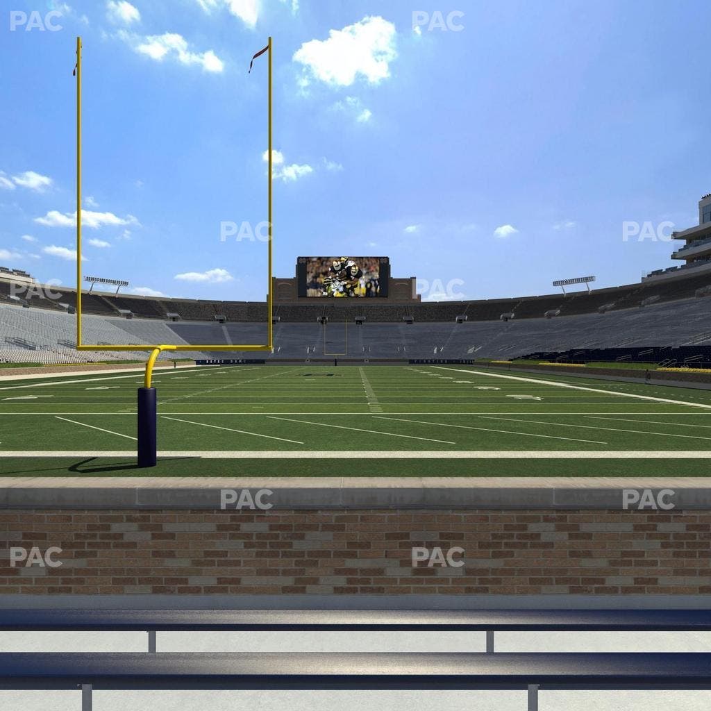 Notre Dame Stadium - Section 1 Seat View