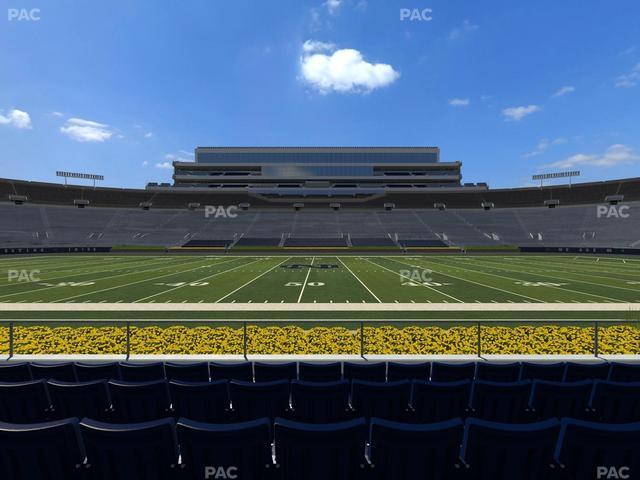 Notre Dame Stadium - Section 10 Seat View