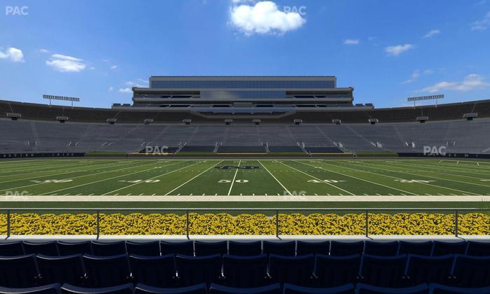 Notre Dame Stadium - Section 10 Seat View