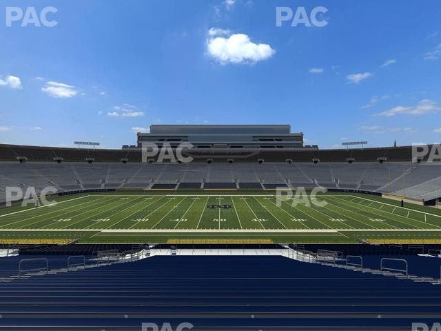 Notre Dame Stadium - Section 10 Seat View