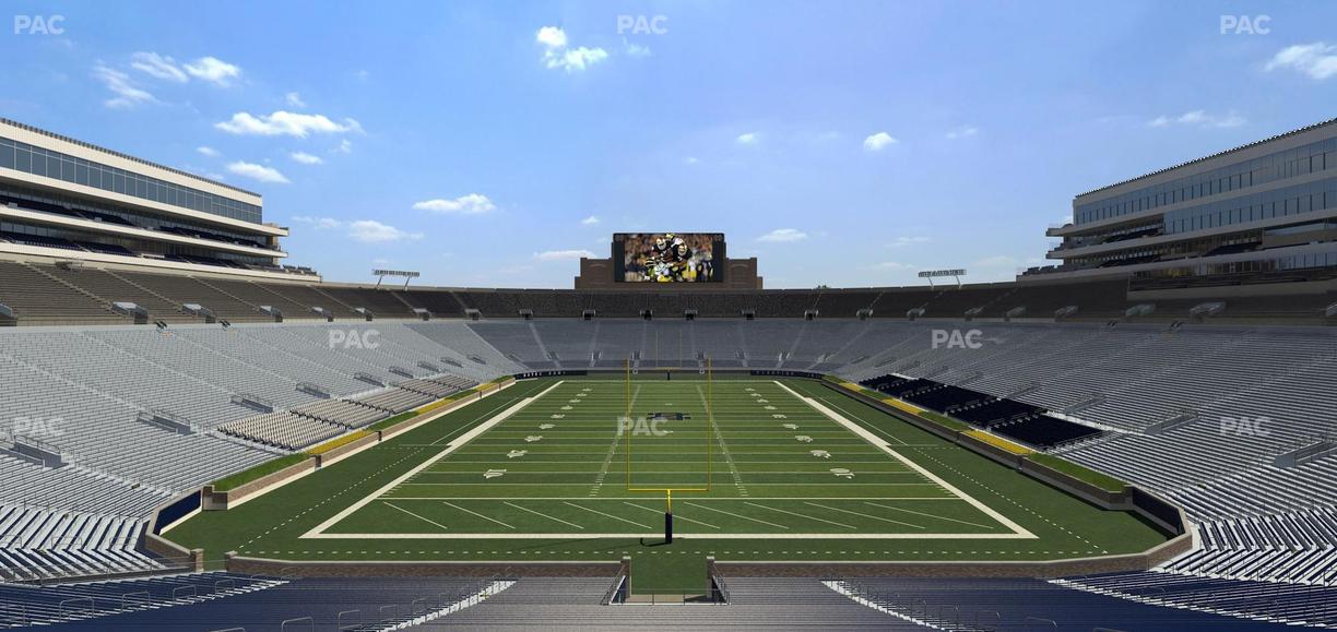 Notre Dame Stadium - Section 101 Seat View