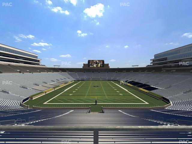 Notre Dame Stadium - Section 101 Seat View