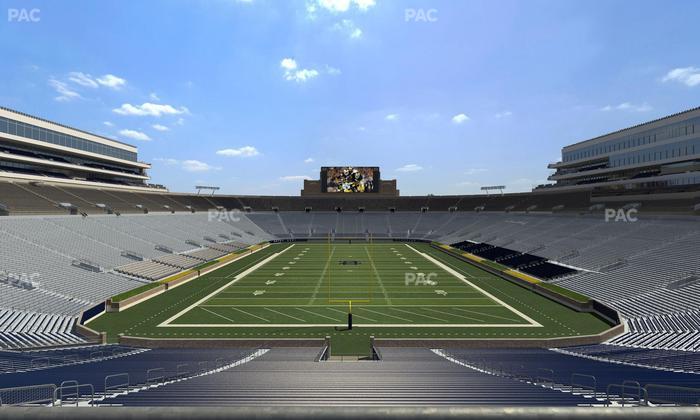 Notre Dame Stadium - Section 101 Seat View