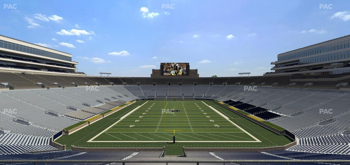 Notre Dame Stadium - Section 101 Seat View