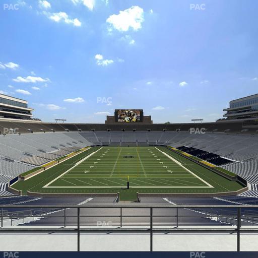 Notre Dame Stadium - Section 101 Seat View