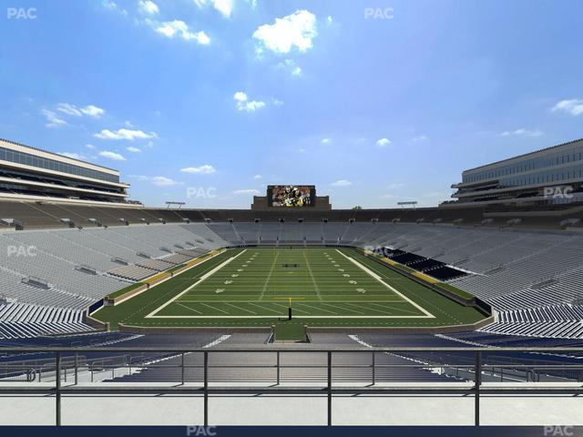 Notre Dame Stadium - Section 101 Seat View