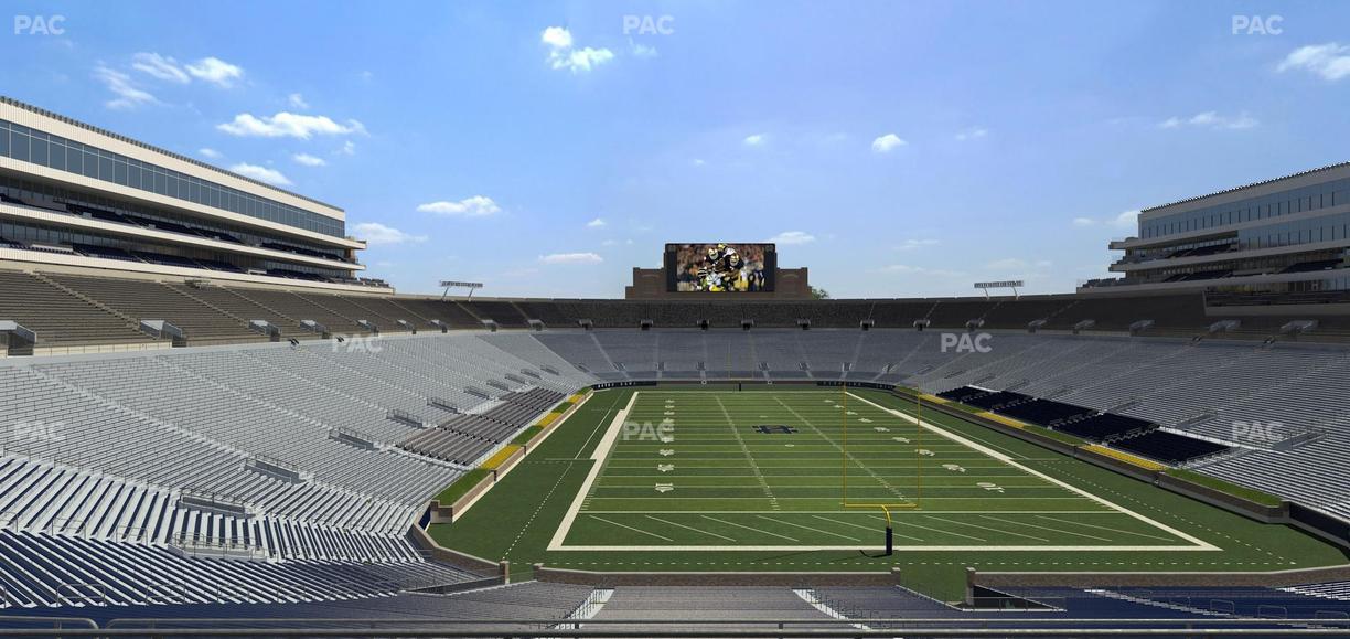 Notre Dame Stadium - Section 102 Seat View