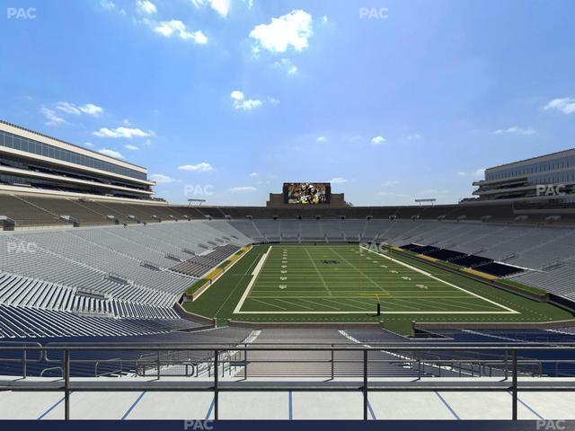 Notre Dame Stadium - Section 102 Seat View