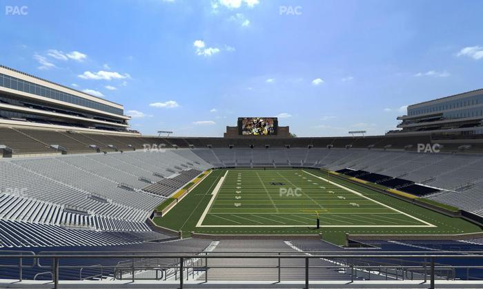 Notre Dame Stadium - Section 102 Seat View