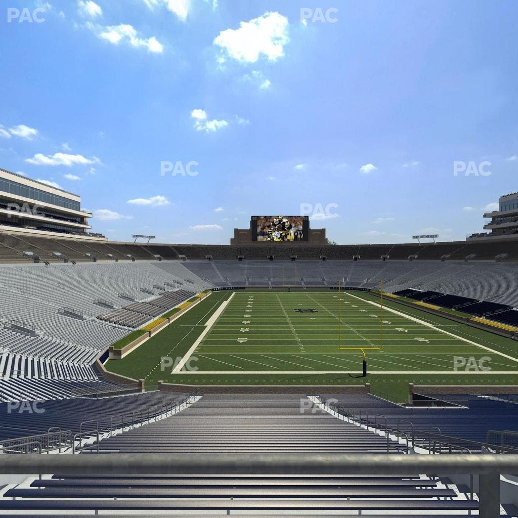 Notre Dame Stadium - Section 102 Seat View