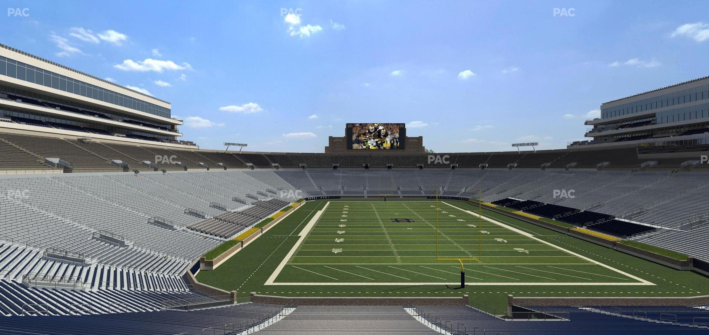 Notre Dame Stadium - Section 102 Seat View