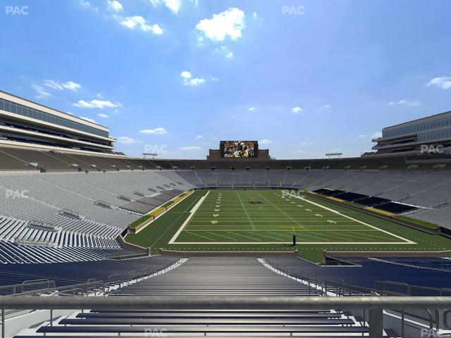 Notre Dame Stadium - Section 102 Seat View