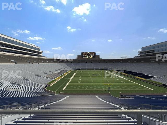 Notre Dame Stadium - Section 102 Seat View