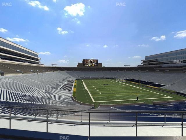Notre Dame Stadium - Section 103 Seat View